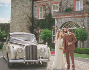 Wedding Car at Hotel